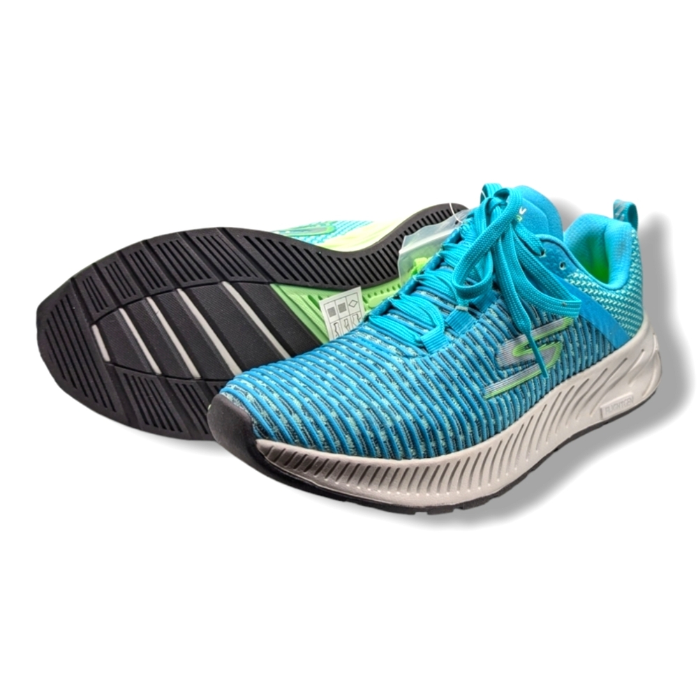 Skechers Go Run Forza 3 Los Angeles Marathon NIB 15206 Teal Women's  SIZE 5